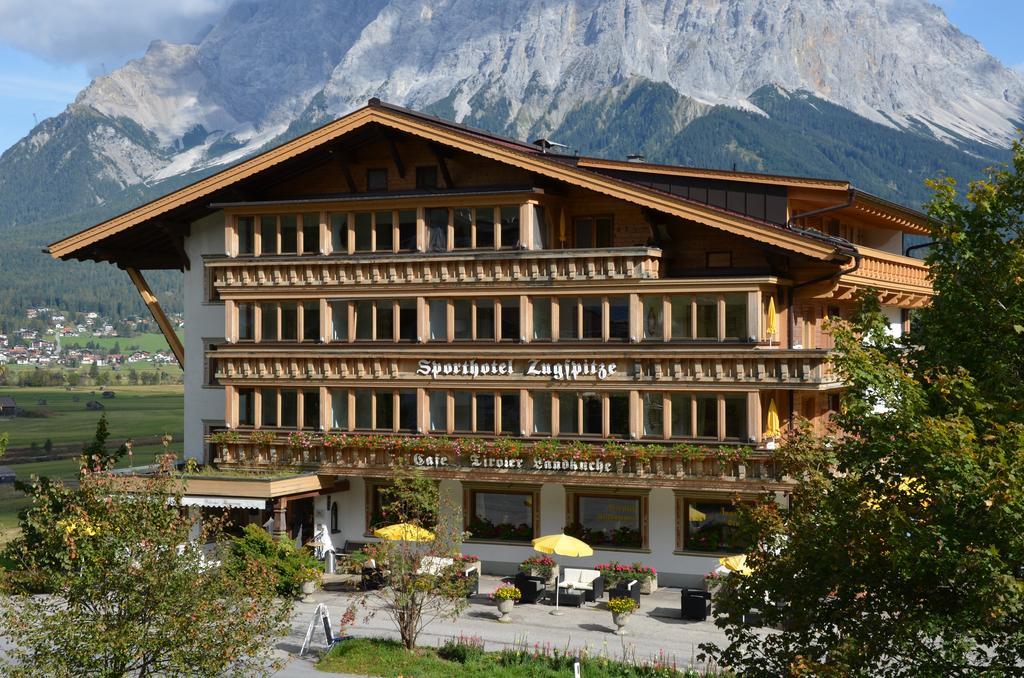 Sporthotel Zugspitze Lermoos Dış mekan fotoğraf