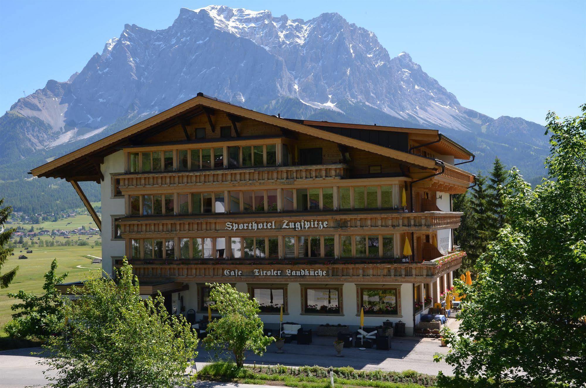 Sporthotel Zugspitze Lermoos Dış mekan fotoğraf