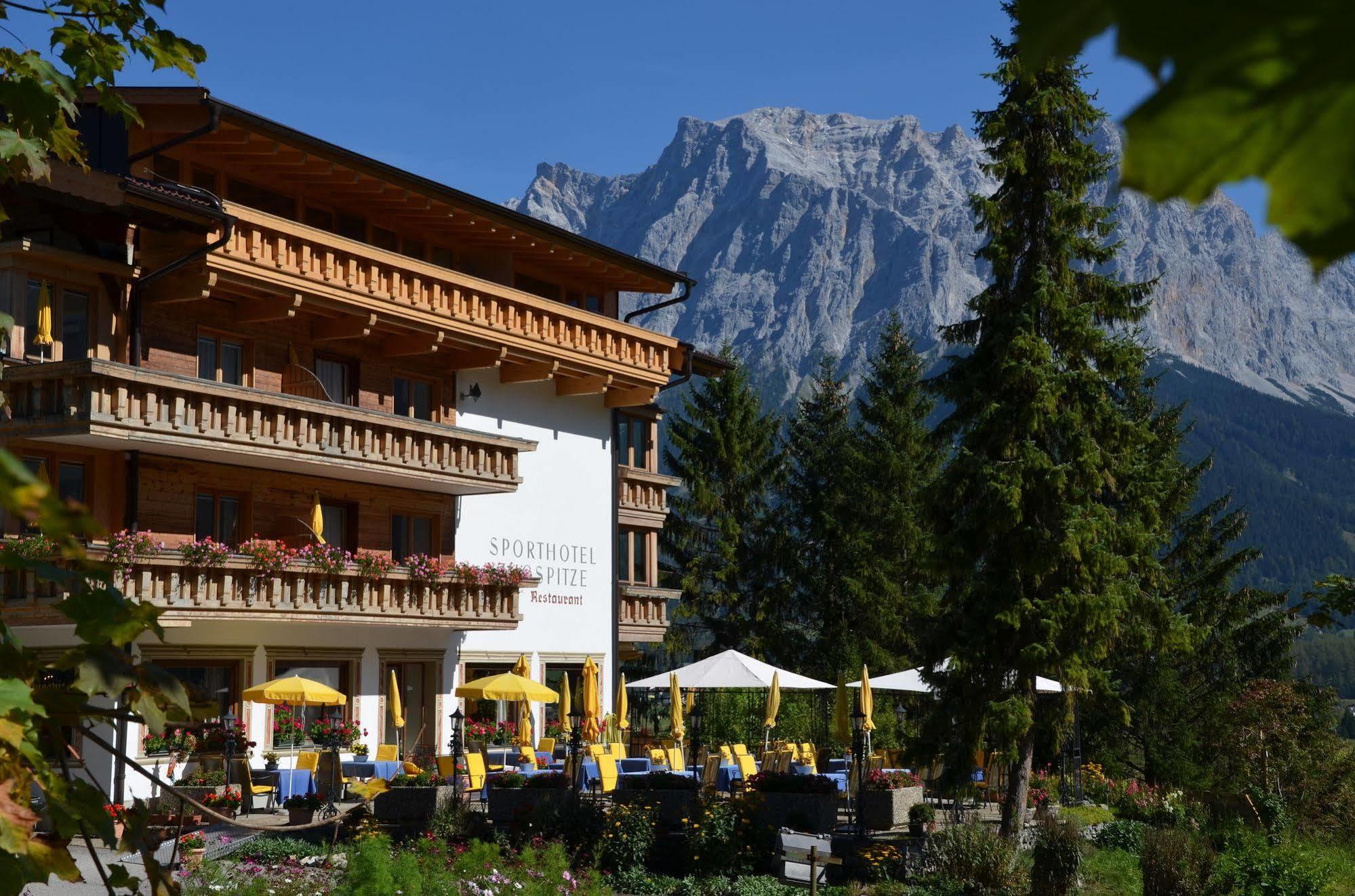 Sporthotel Zugspitze Lermoos Dış mekan fotoğraf
