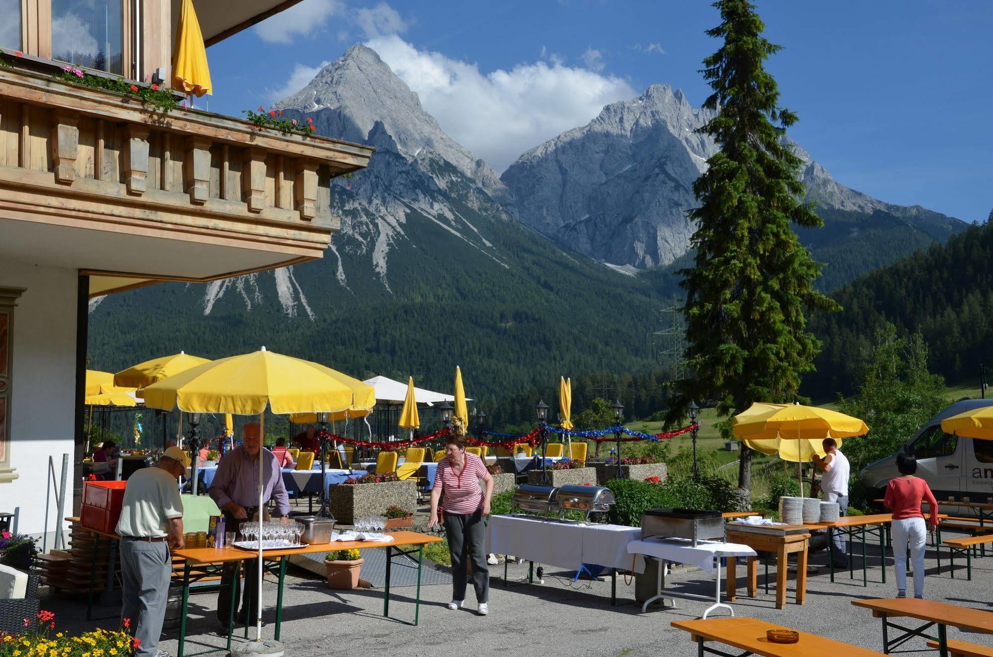 Sporthotel Zugspitze Lermoos Dış mekan fotoğraf
